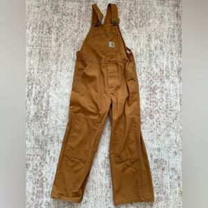 Carhartt Tan Youth Overalls